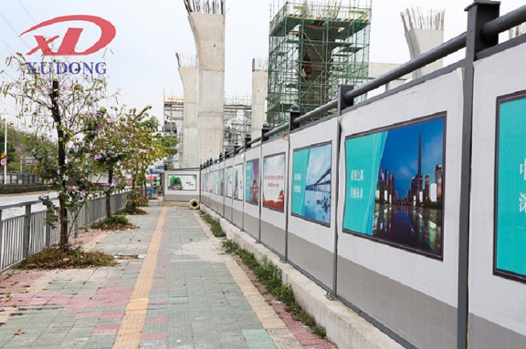 城市建設改造、市政施工都少不了的鋼圍擋