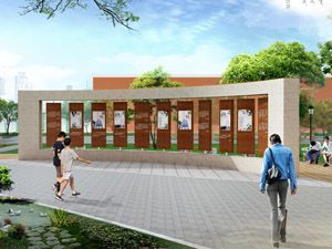 重視校園建設，崇揚校園文化的氛圍與精神