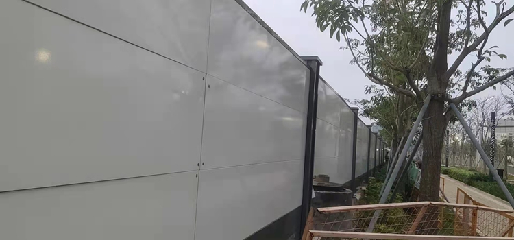 新型裝配式圍擋福田疫情隔離項目