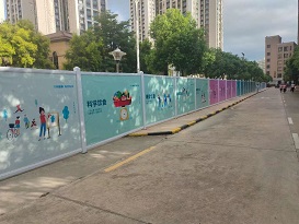 施工現(xiàn)場圍擋高度的要求標準以及注意事項